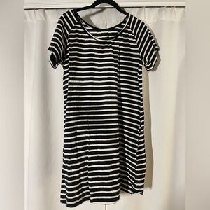 Striped T-Shirt Dress